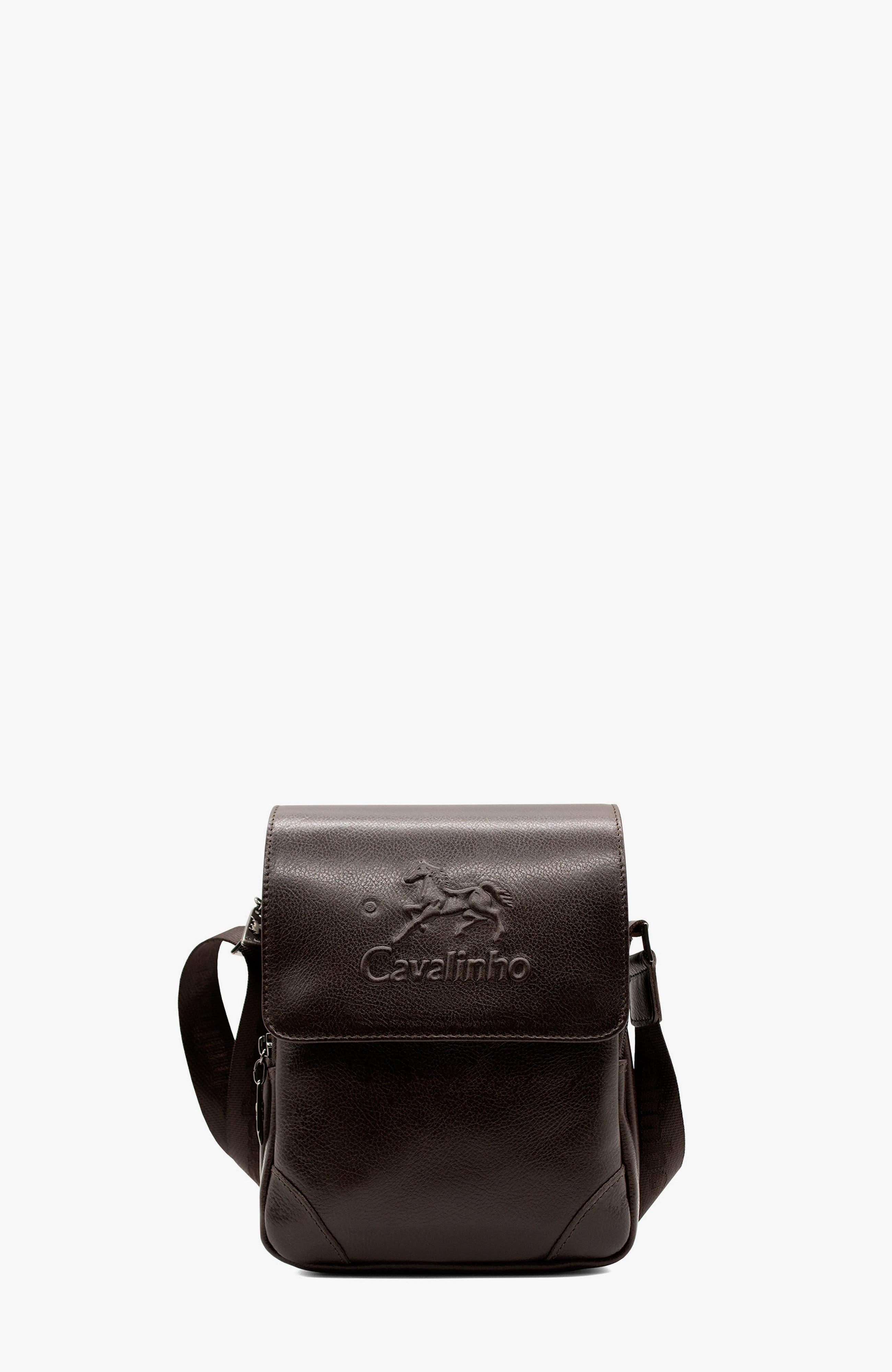 The Sailor Leather Traveler Crossbody Bag 92, Main, color, Brown
