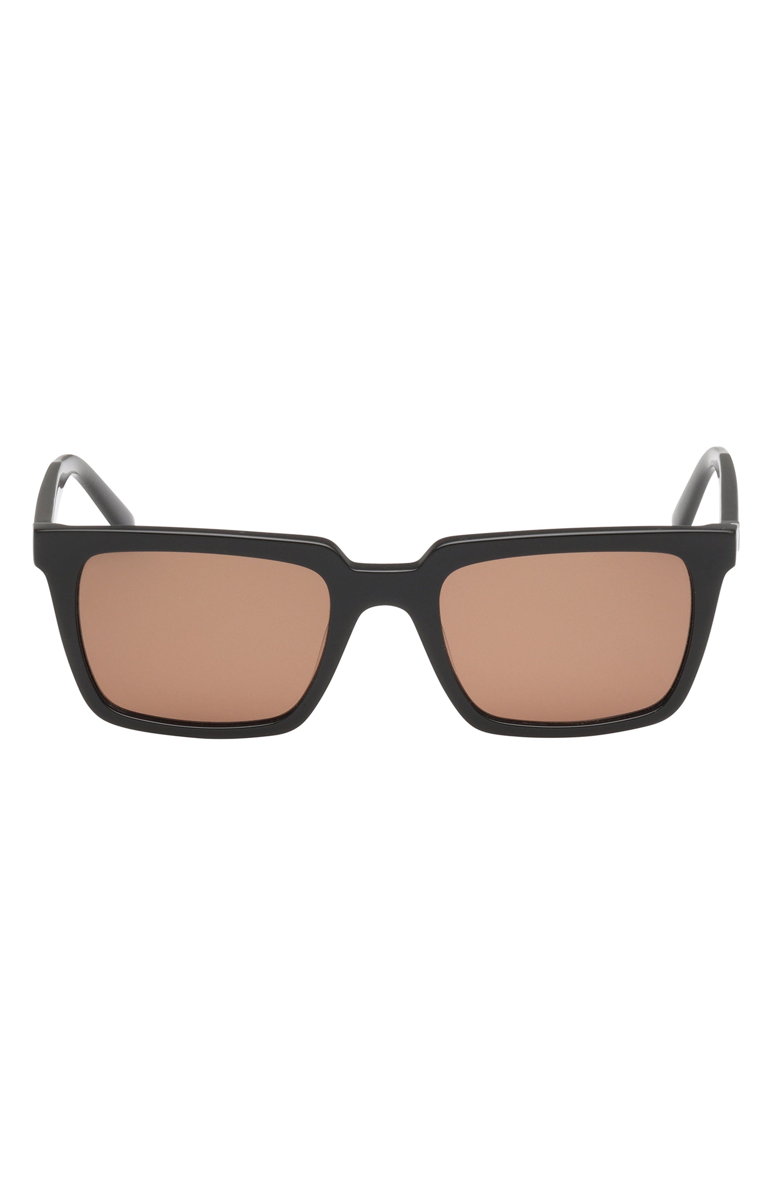 SHINY BLACK / BROWN LENS