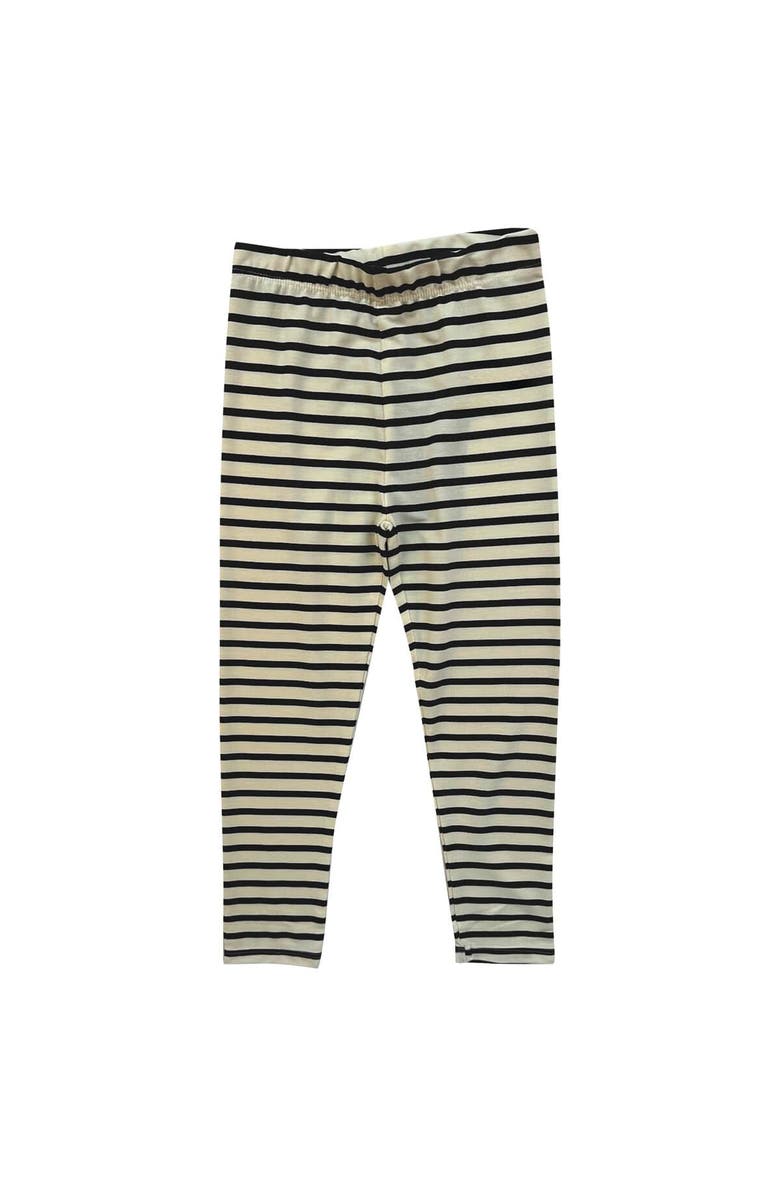 Wes & Willy Infant Wes & Willy  Purdue Boilermakers Long Sleeve Top and Striped Tri-Blend Leggings Set, Alternate, color, Black