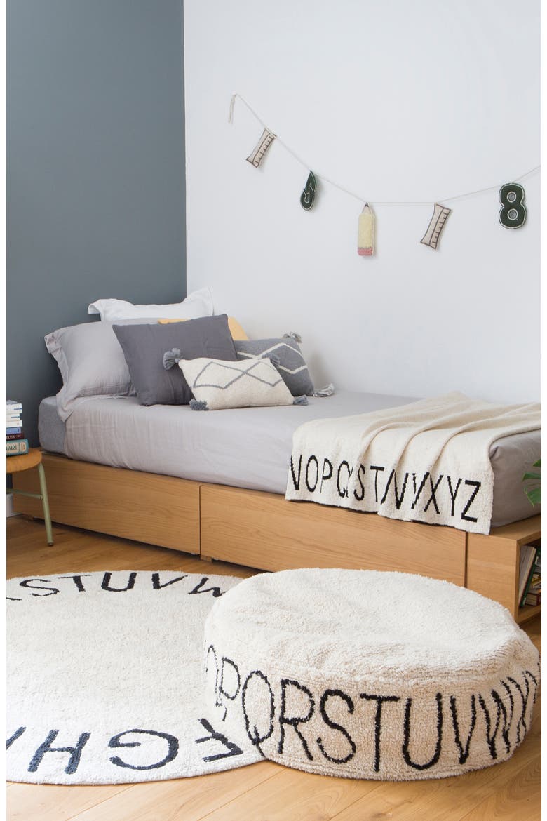 ABC Pouf, Alternate, color, NATURAL