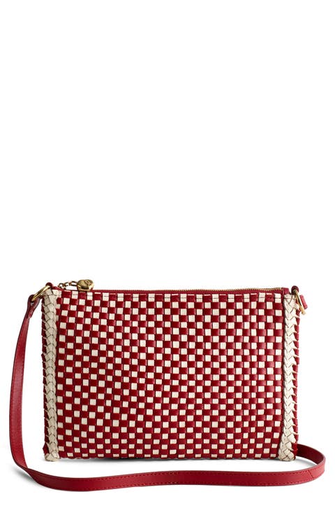 The Signature Woven Crossbody Bag