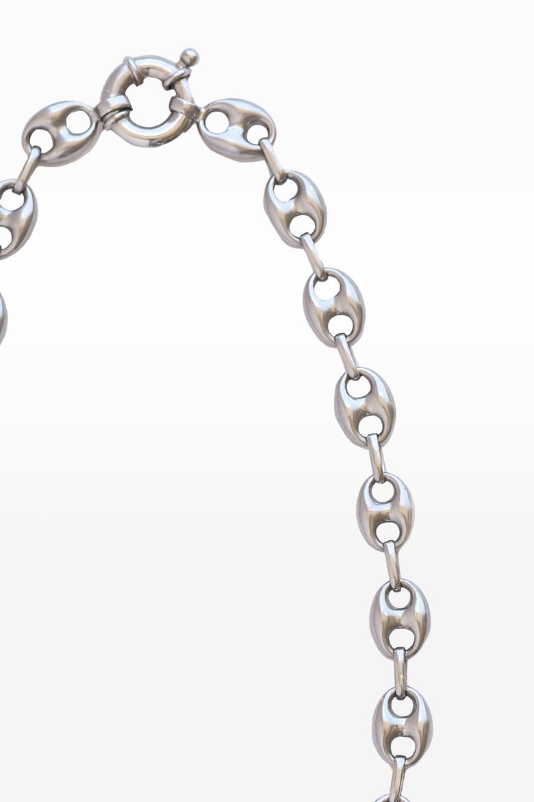 Lekker Necklace, Alternate, color, Silver