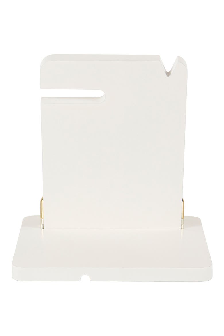 Boss Lady Lacquer Docking Station, Alternate, color, WHITE