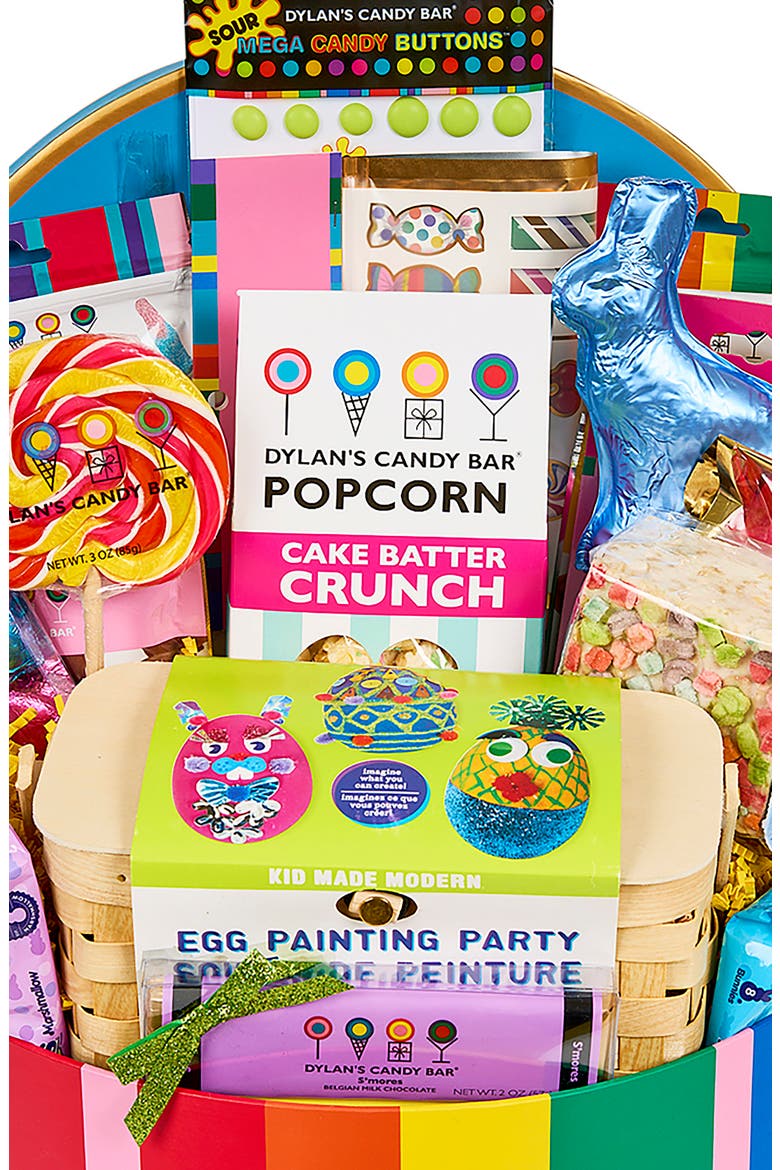 Indulgent Easter Gift Basket, Alternate, color, MULTI