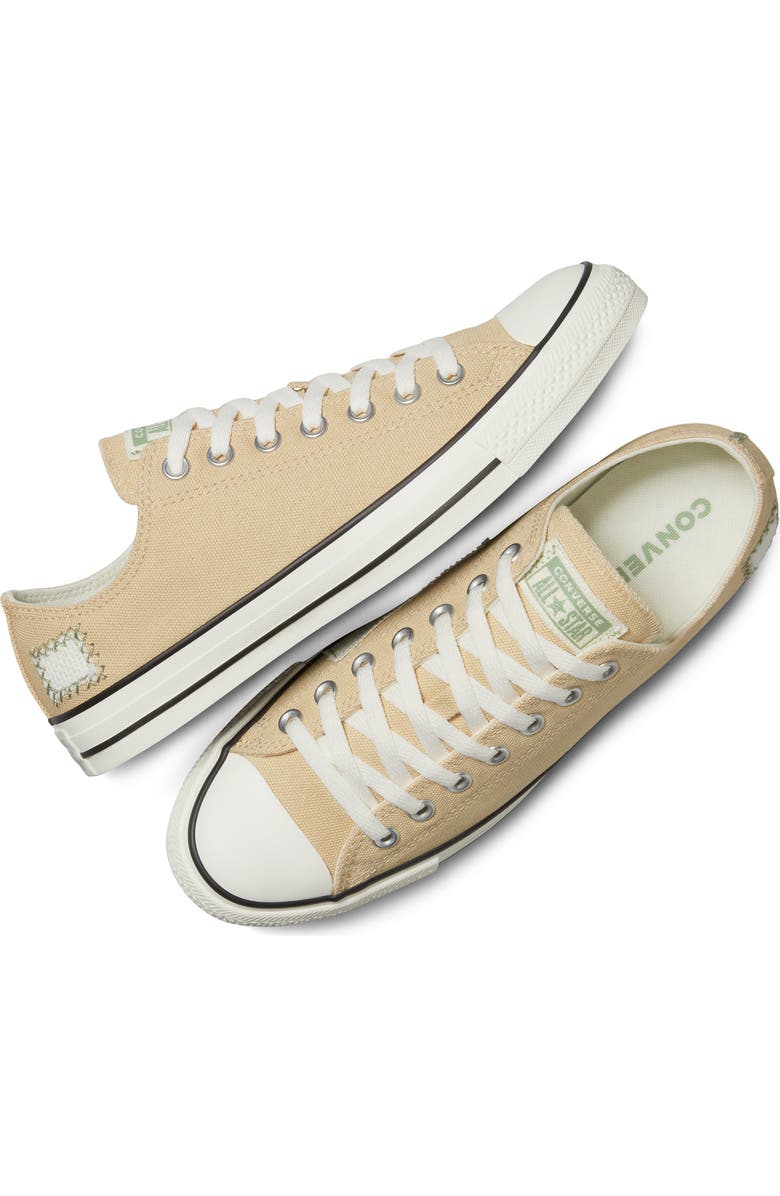 Converse Chuck Taylor<sup>®</sup> All Star<sup>®</sup> Ox Low Top Sneaker, Alternate, color, Coastal Dune/ Egret