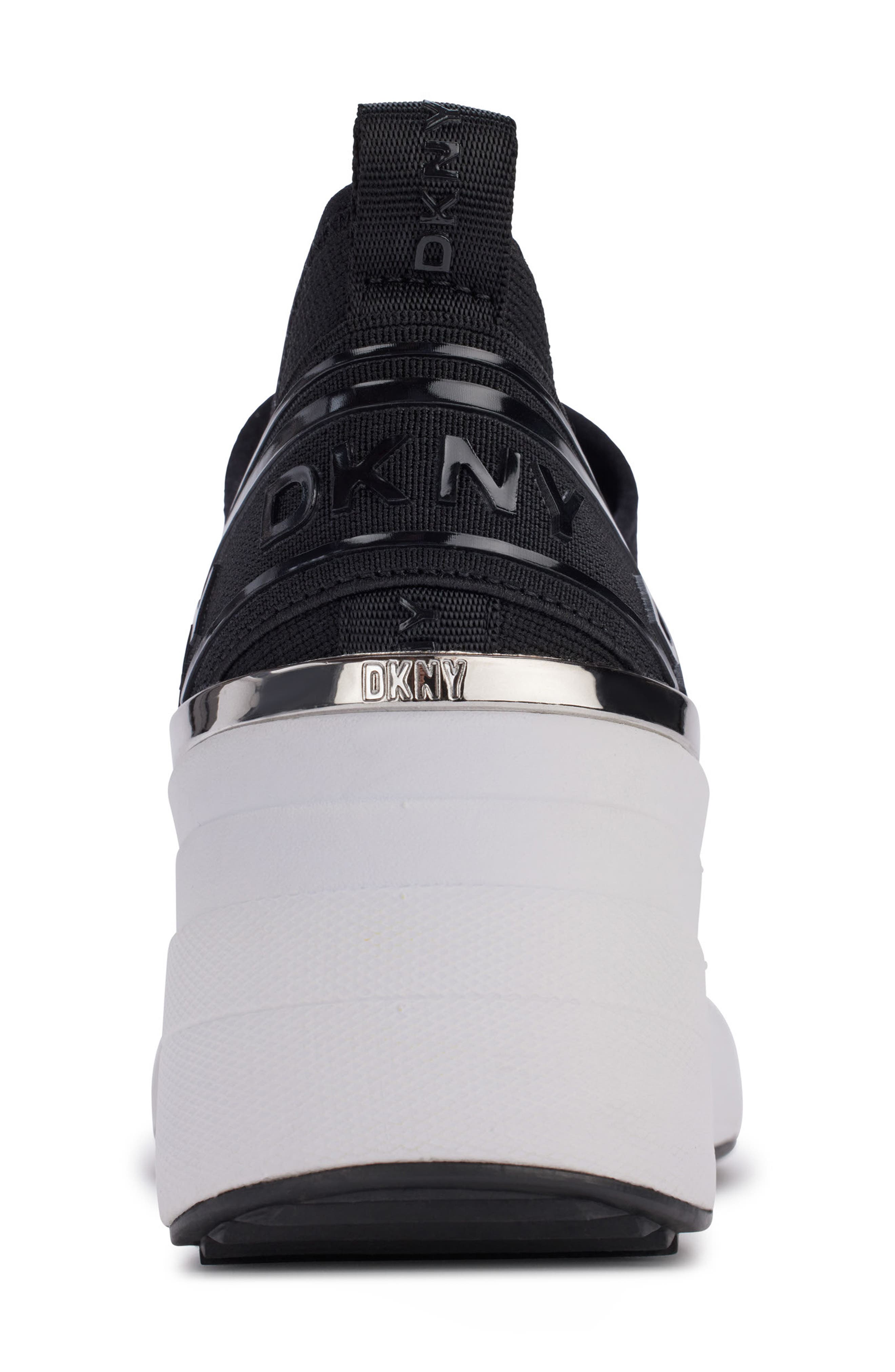 DKNY Keeva Wedge Sneaker, Alternate, color, 