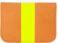 Clare V. Bifold Leather Card Case