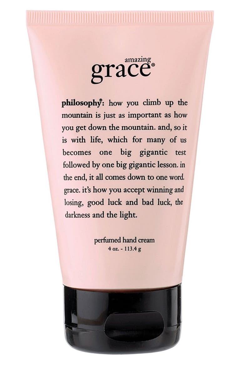 'amazing grace' hand cream, Main, color, NO COLOR