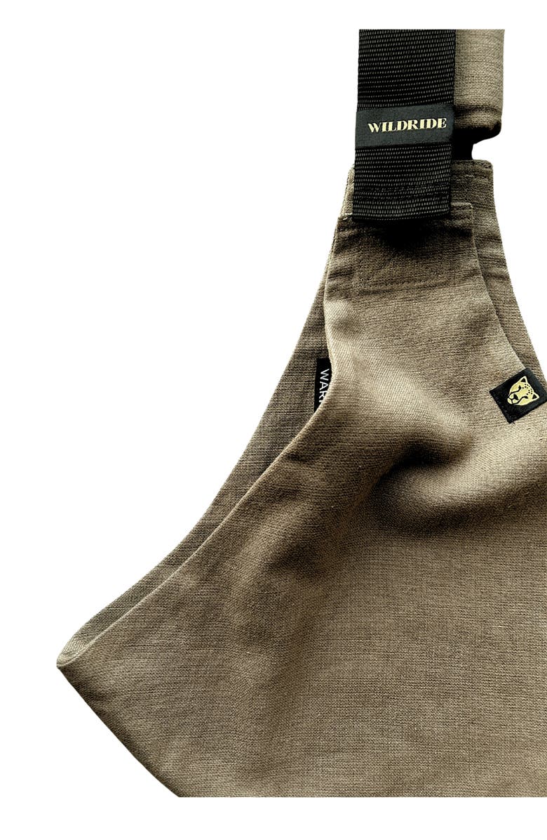 WILDRIDE Cotton & Linen Toddler Carrier, Alternate, color, Camel