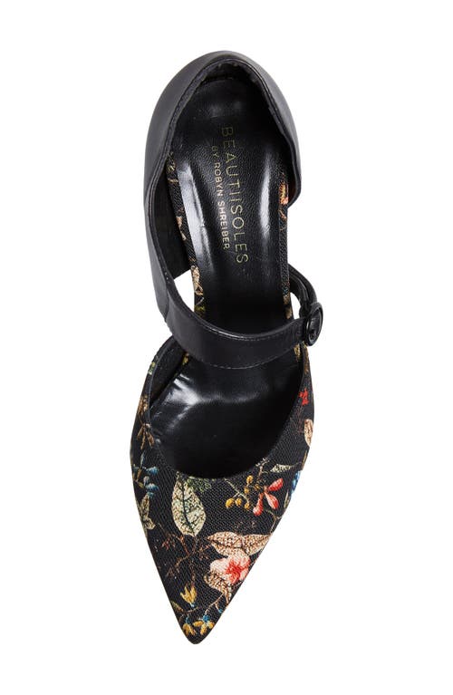 Beautiisoles Sara Pointed Toe Pump In Multi