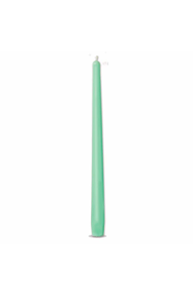 tag Color Studio Traditional Taper Unscented Candle Set Seafoam, Alternate, color, Green