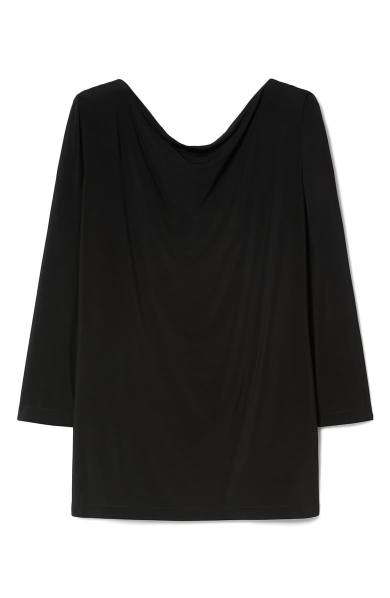 Marina Rinaldi Npavidi Crepe Jersey T-Shirt, Alternate, color, 