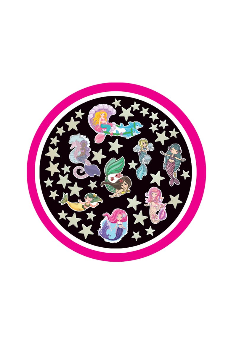 Glowstars & Mermaids Self Adhesive Pads, Alternate, color, Multicolored