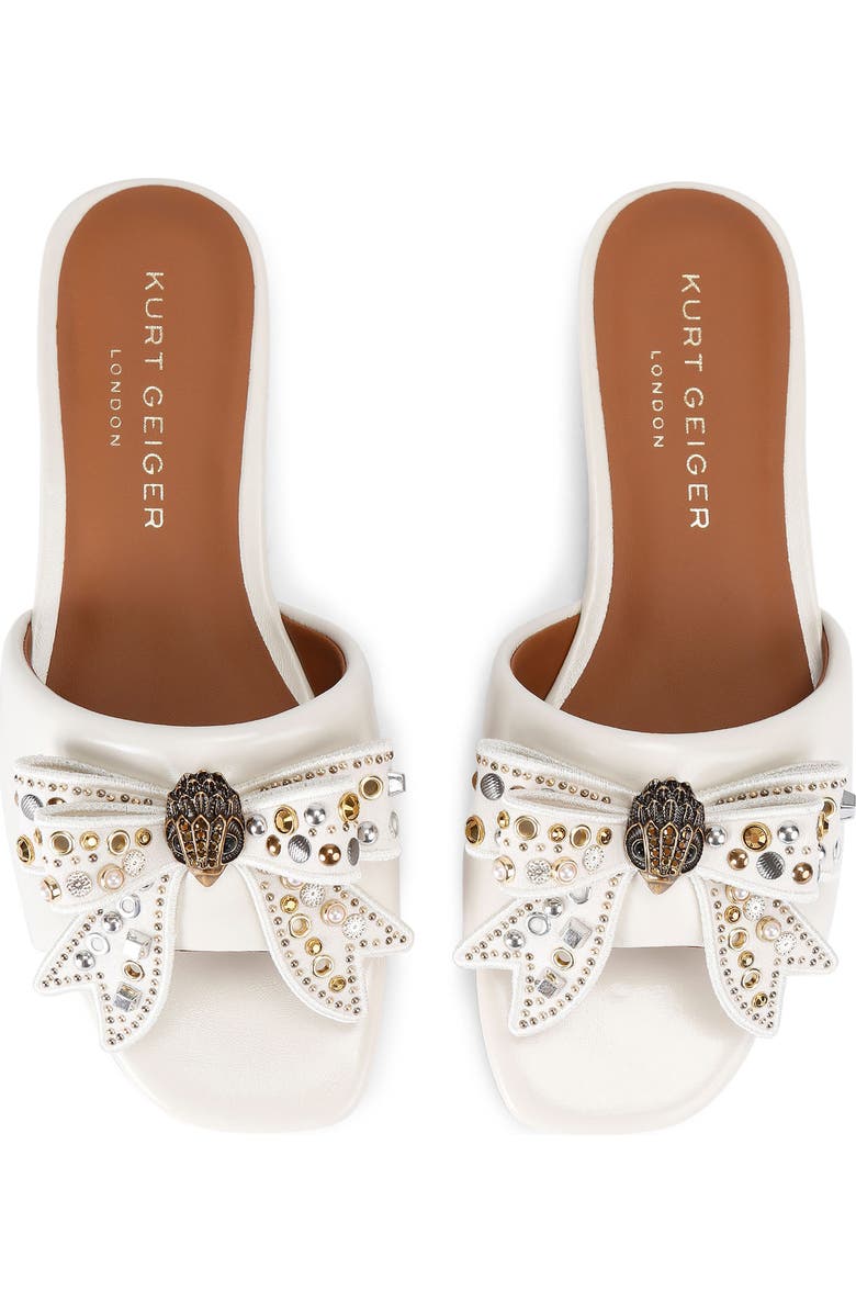 Kurt Geiger London Kensington Bow Slide Sandal, Alternate, color,