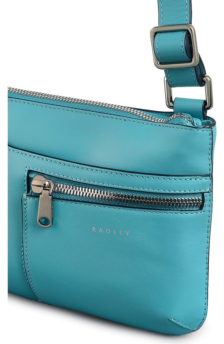 Radley Pockets Mini Zip Top Crossbody Bag, Alternate, color, Maldives