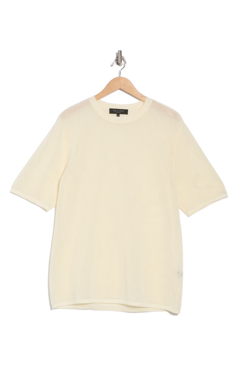 rag & bone Payton Cotton Crewneck Knit T-Shirt, Alternate, color,