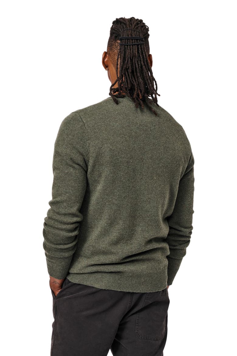 Westbourne Crew Neck Sweater, Alternate, color, Dark Khaki