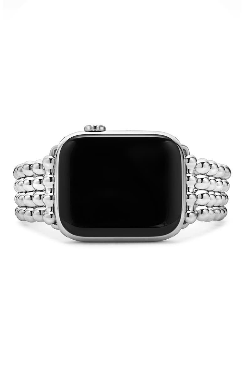 Smart Caviar Apple Watch® Watchband, Alternate, color, SILVER