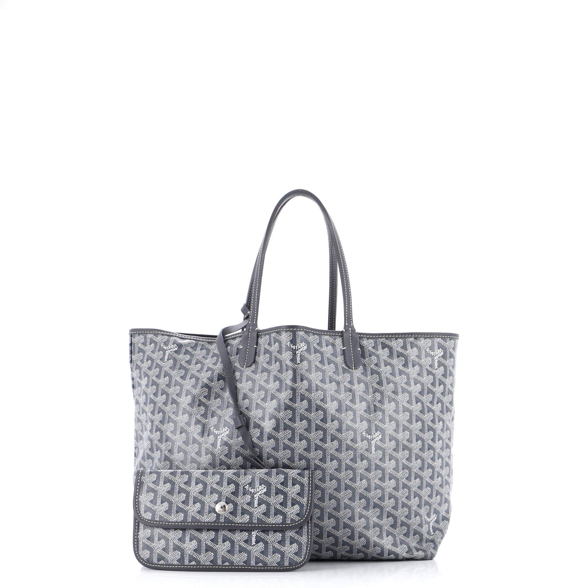 Pre-Owned Goyard Saint Louis Tote Coated Canvas PM, Alternate, color, 