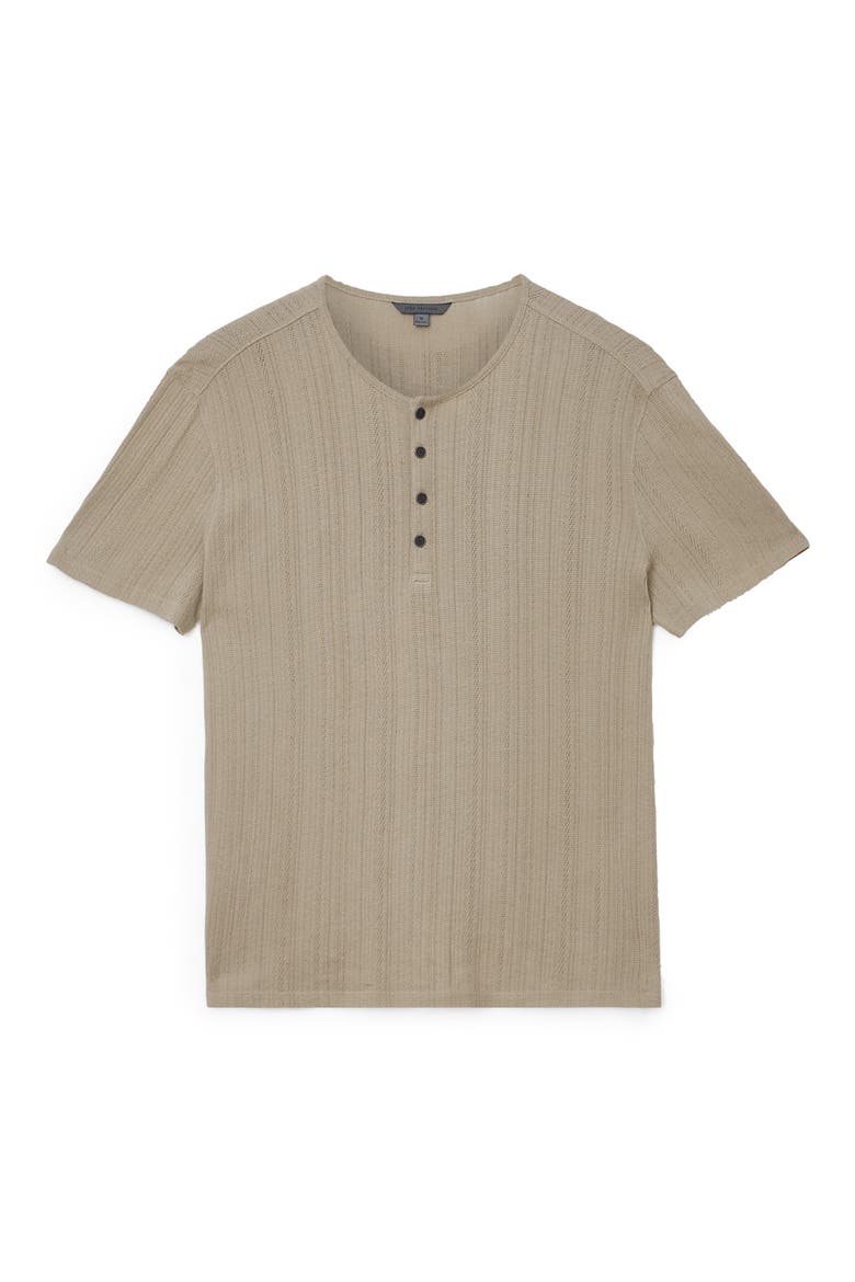 Ciel Variegated Rib Henley, Alternate, color, SPRUCE
