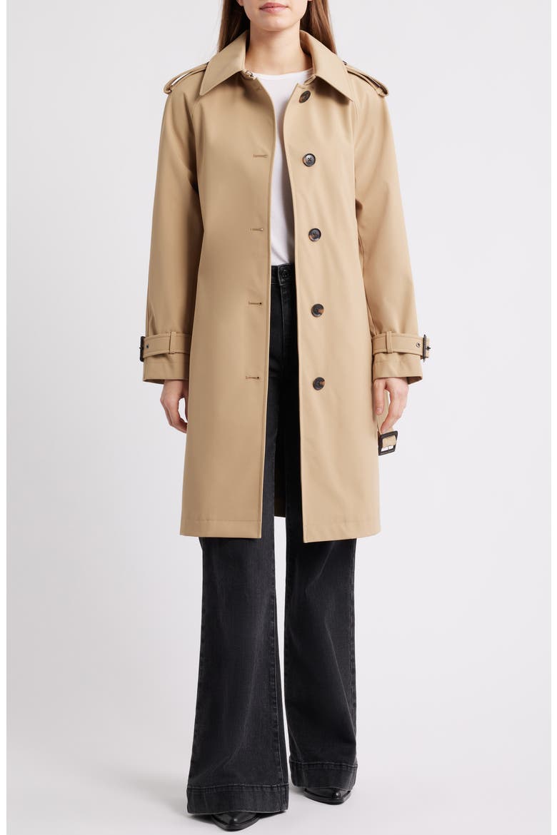 Belted Trench Coat, Alternate, color, CAMEL
