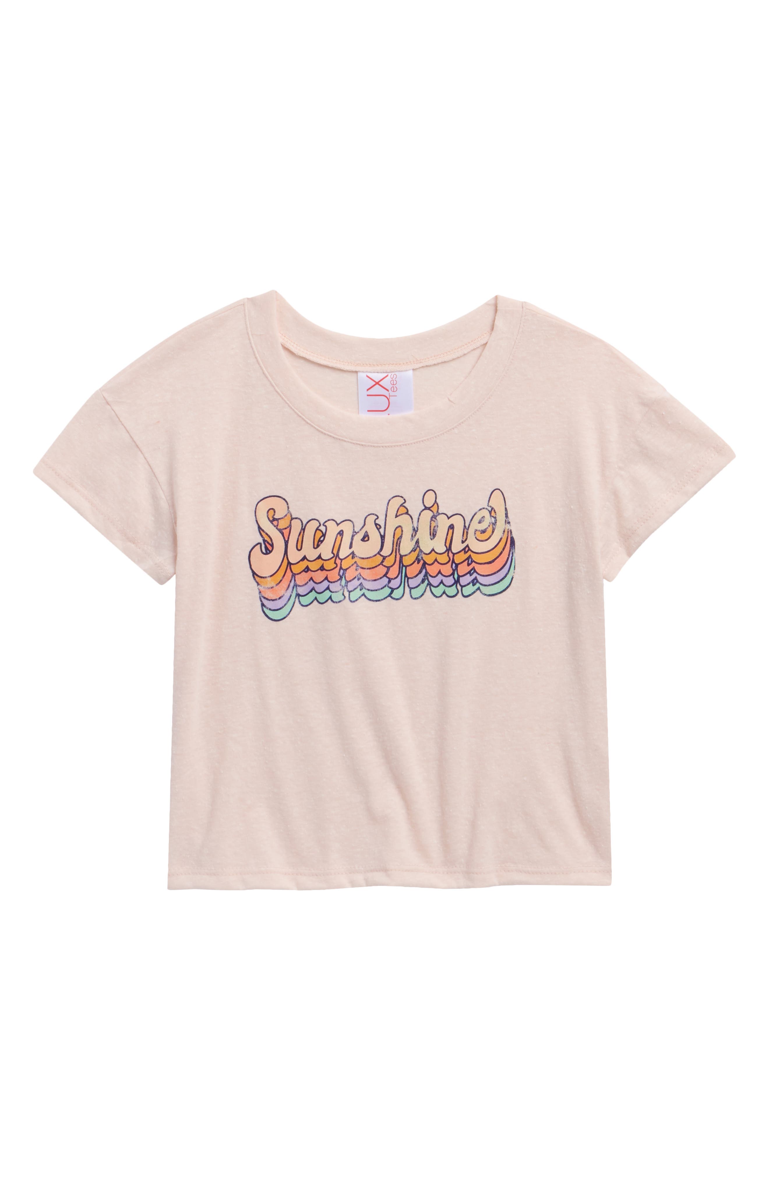 LUX Tees Kids' Sunshine Graphic T-Shirt
