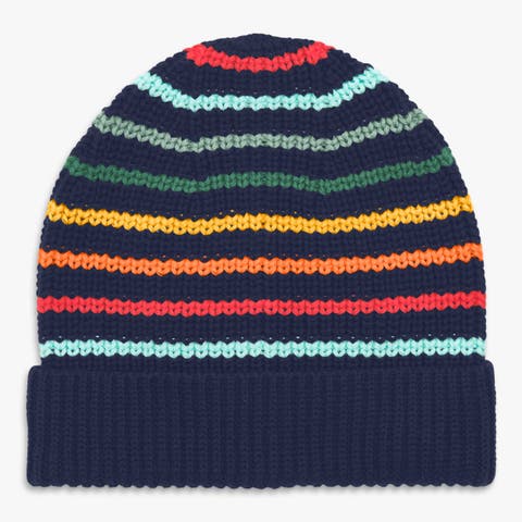 Kids Rainbow Stripe Beanie (Little Kid, Big Kid)