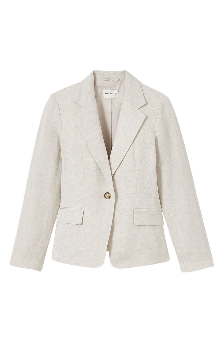 Club Monaco Classic Linen Blend Blazer, Alternate, color, 