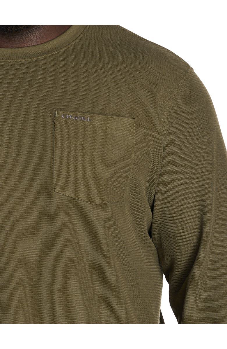 O'Neill Big & Tall Overland Thermal Long-Sleeve Pullover, Alternate, color, Clover