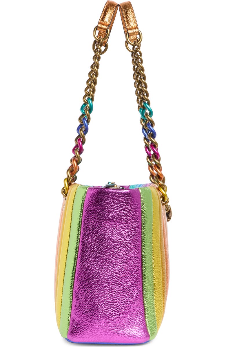 Kurt Geiger London Kensington Shoulder Bag, Alternate, color, Purple Multi