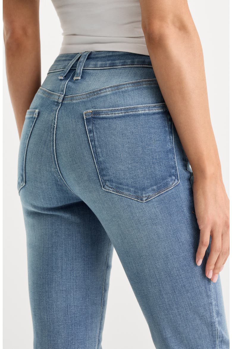 Soft-Tech Good Legs Seamed Ankle Straight Leg Jeans, Alternate, color, INDIGO1238