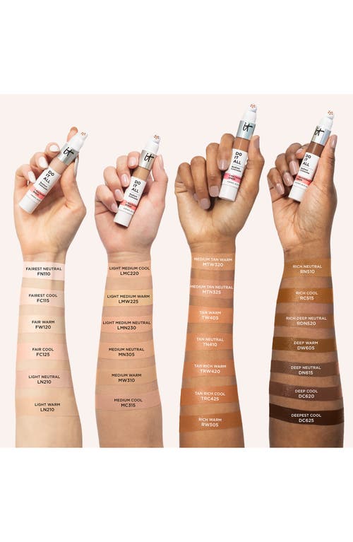 IT COSMETICS IT COSMETICS DO IT ALL RADIANT CONCEALER + MULTIVITAMIN SERUM