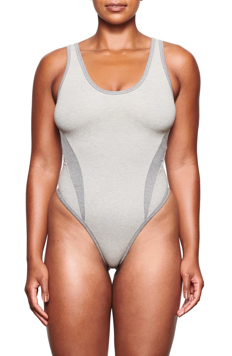 SKIMS Outdoor Basics Tank Bodysuit, Main, color,