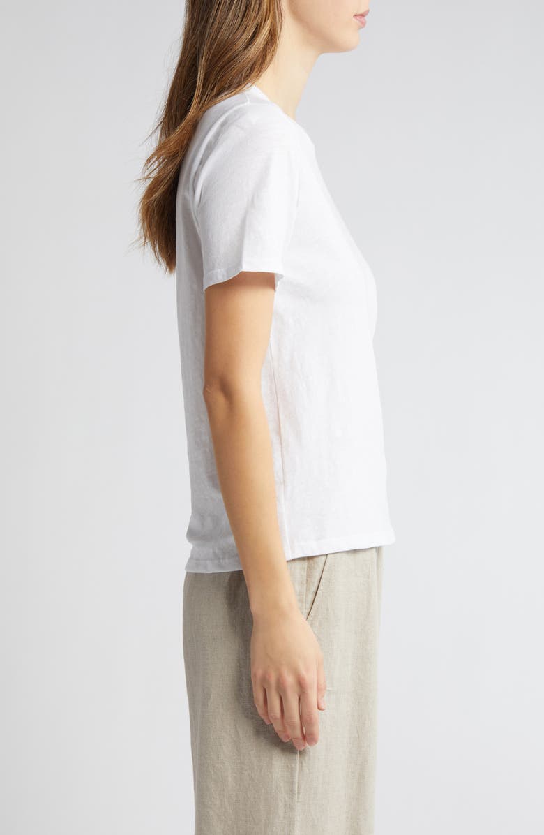 Eileen Fisher Crewneck Organic Cotton Top, Alternate, color, 