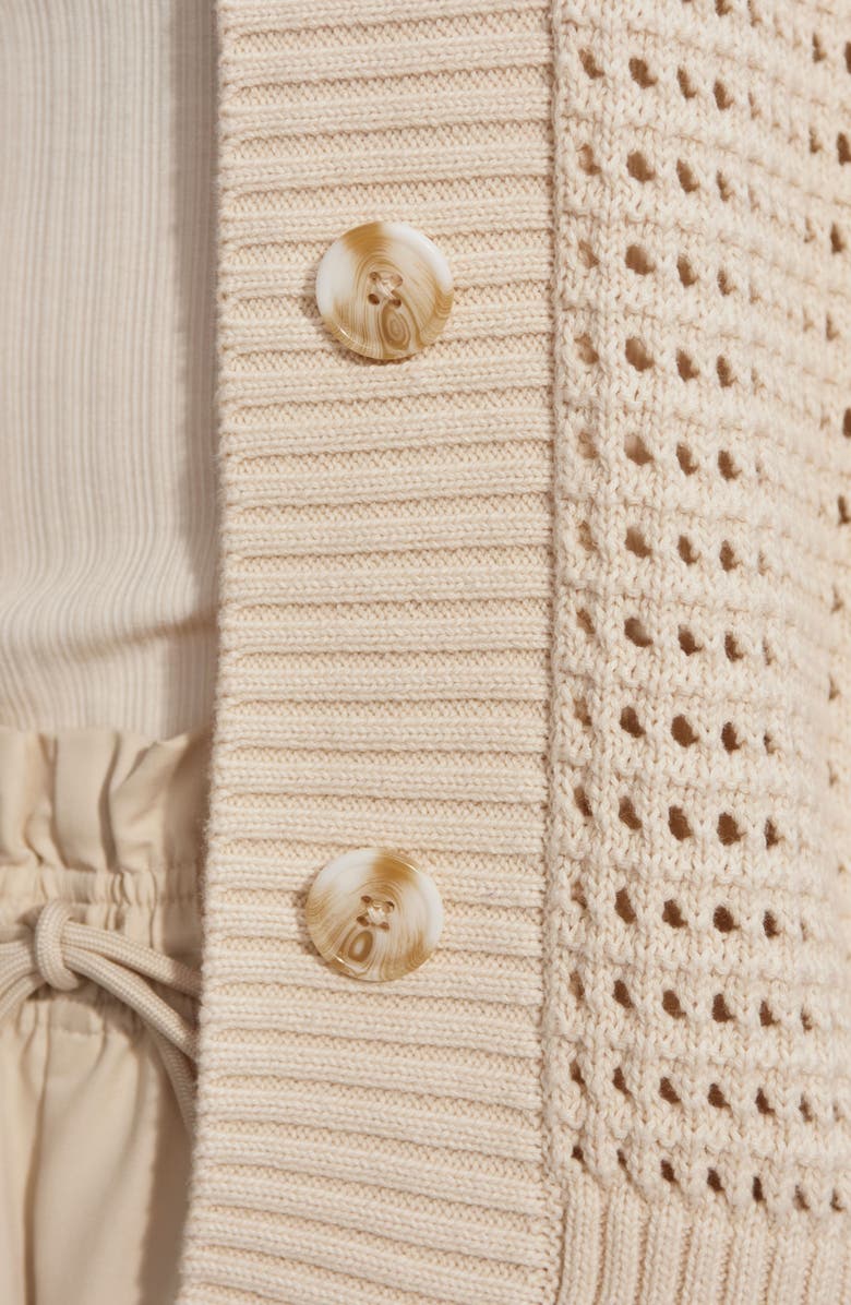 Varley Open Stitch Cardigan, Alternate, color, 