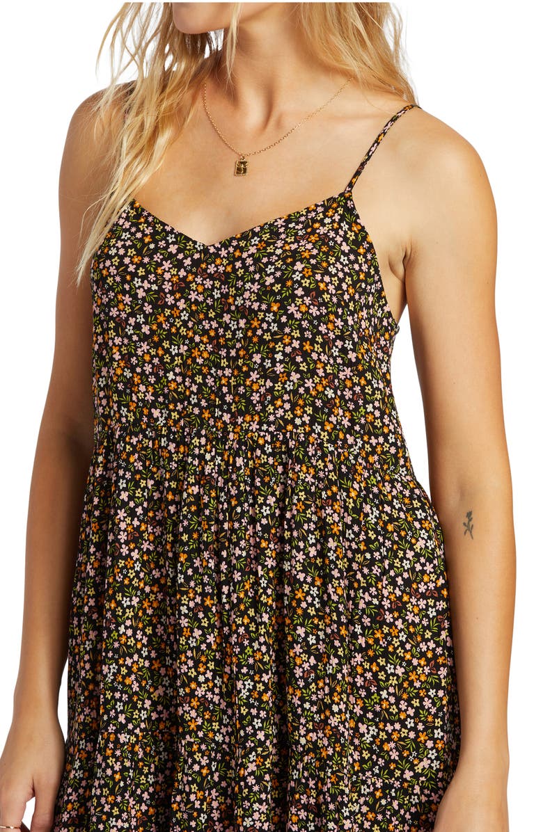 Billabong You Got It Printed Tiered Minidress, Alternate, color, 