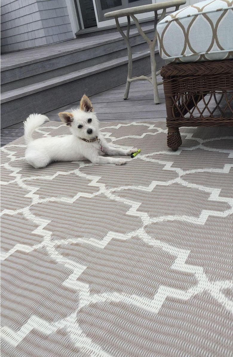 Mad Mats Casa Blanca Sand & White, Alternate, color, Sand And White