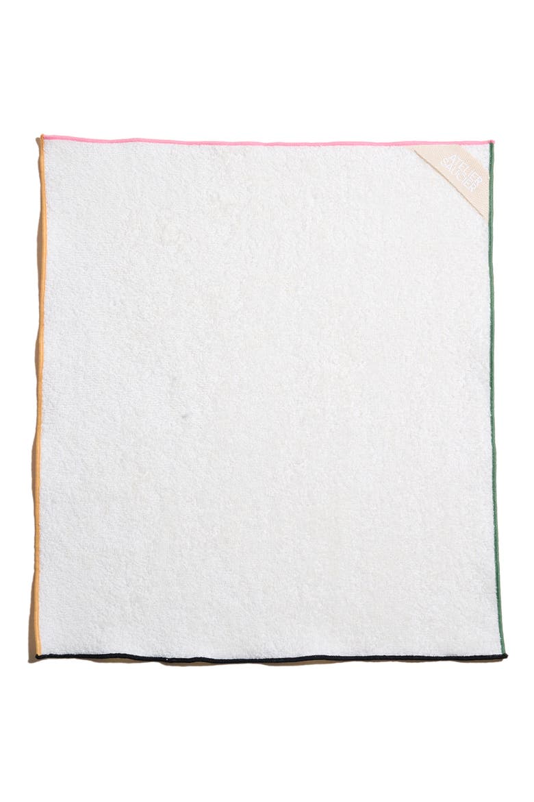 Macaw Set of 4 Terry Cloth Dish Towels, Alternate, color, WHITE
