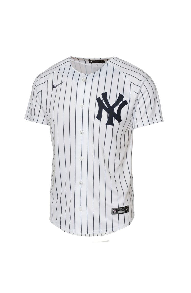 Nike Youth Nike Derek Jeter White New York Yankees Home Game Jersey, Alternate, color, White