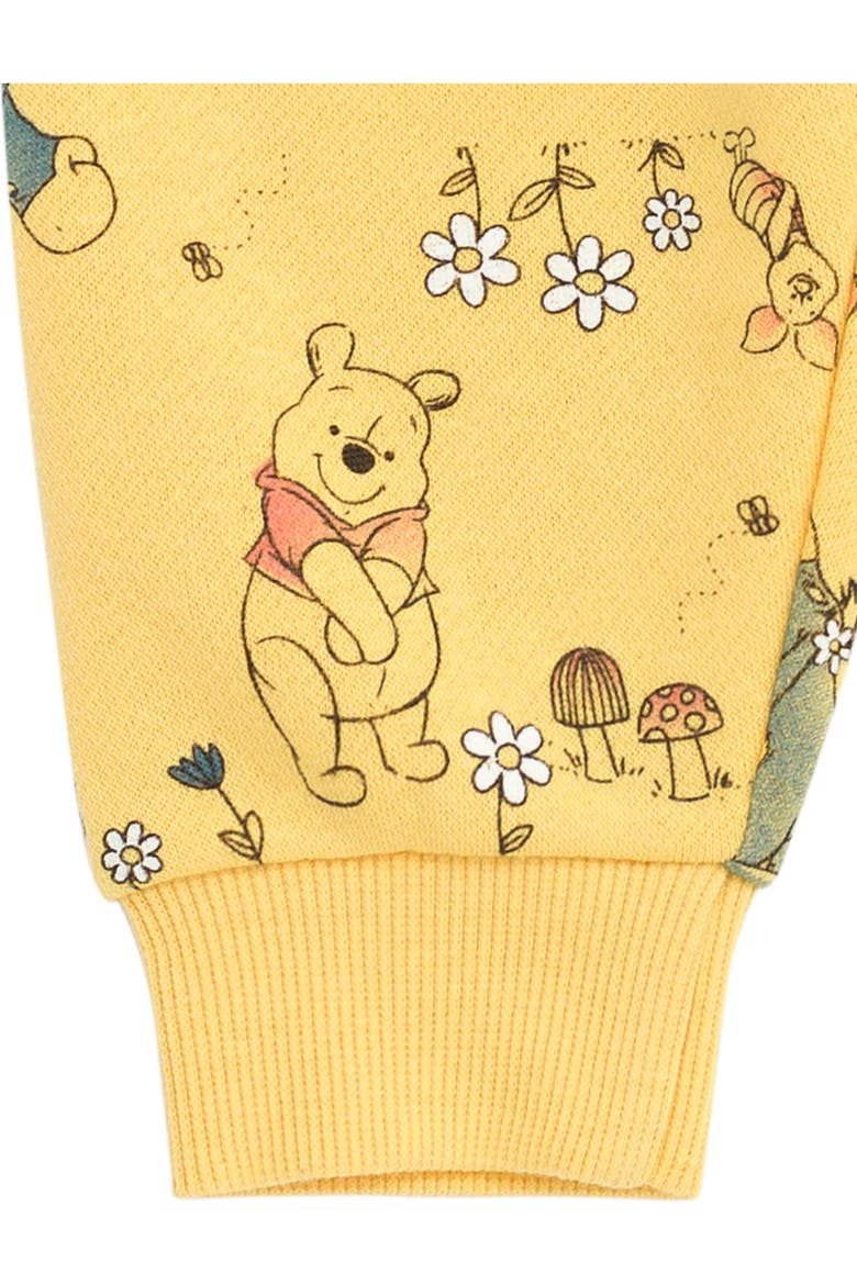 Winnie the Pooh Fleece Sweatshirt and Pants Set, Alternate, color, Pooh Pale Yellow