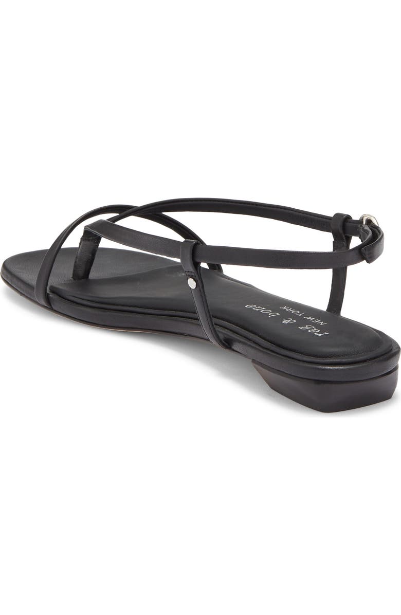 rag & bone Giselle Slingback Sandal, Alternate, color, Black