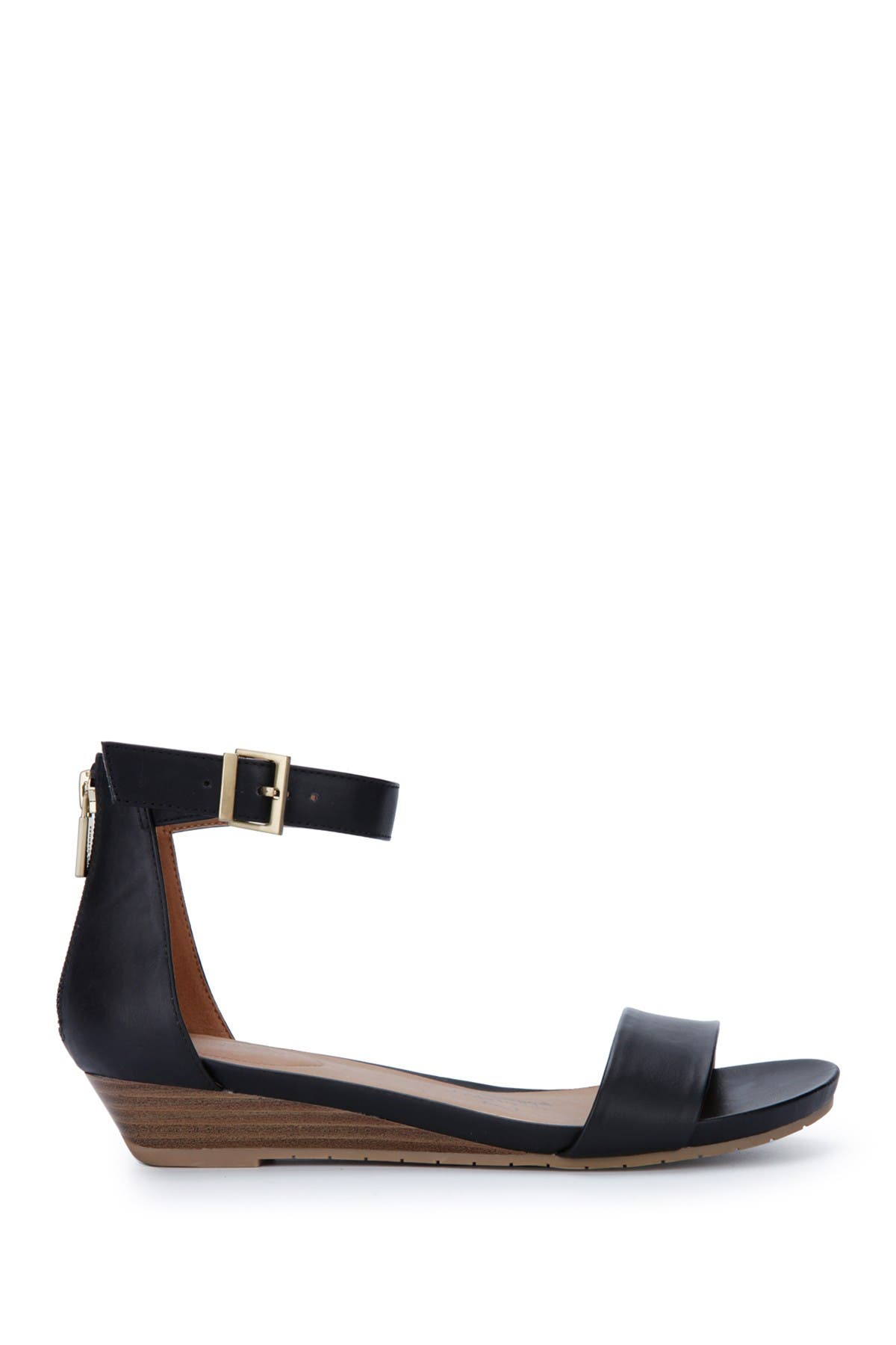 Reaction Kenneth Cole Great Viber Ankle Strap Sandal, Alternate, color, Black