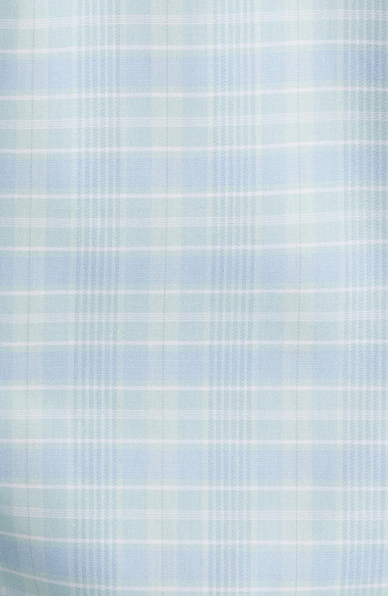 Eton Prince of Wales Check Slim Fit Dress Shirt, Alternate, color,