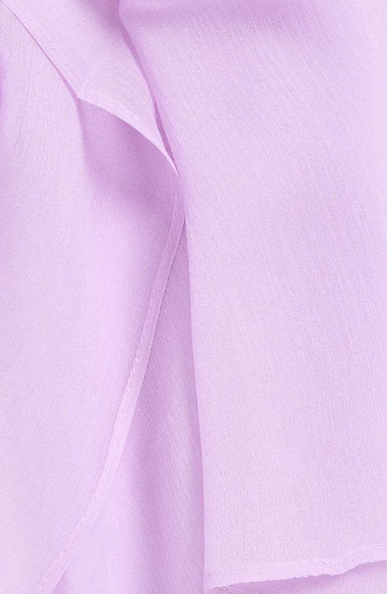 Henna & Hijabs Silk & Modal Long Scarf, Alternate, color, Purple Peace