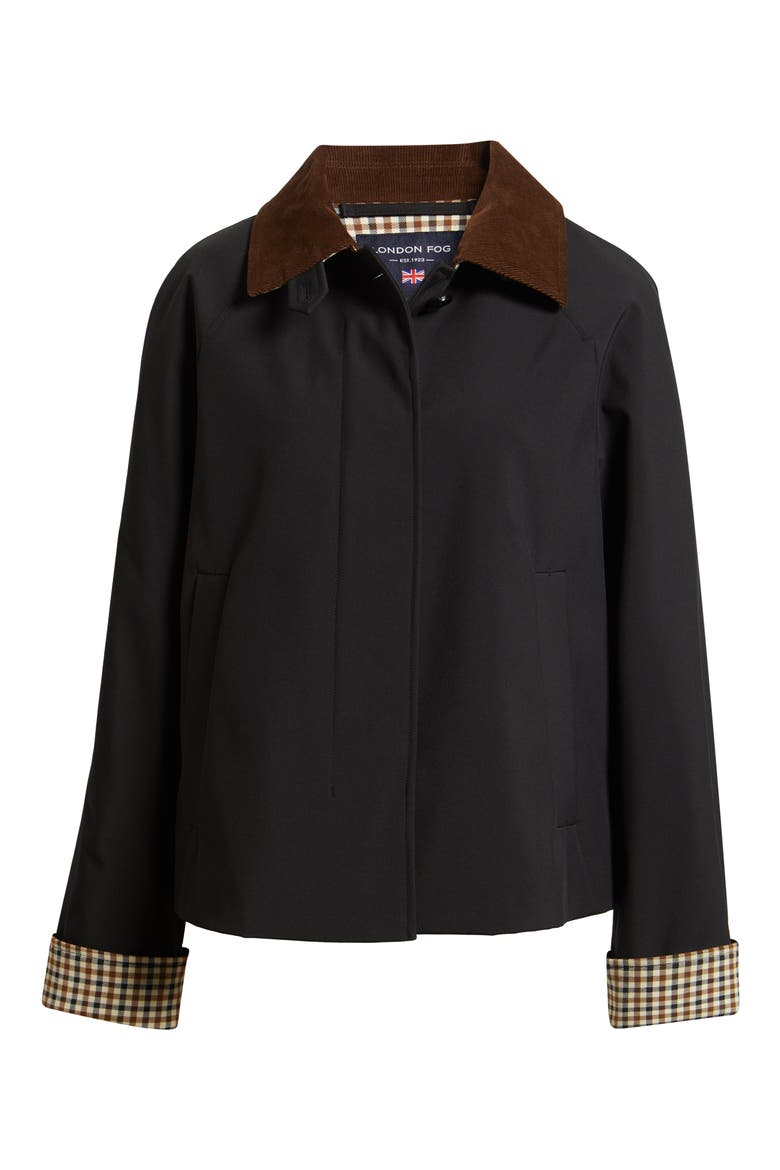 Water Resistant Jacket, Alternate, color, BLACK
