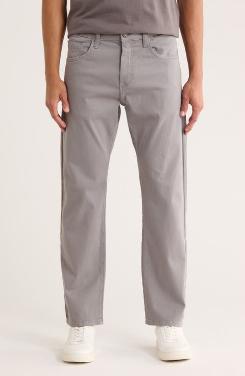 Zach Straight Leg Twill Pants