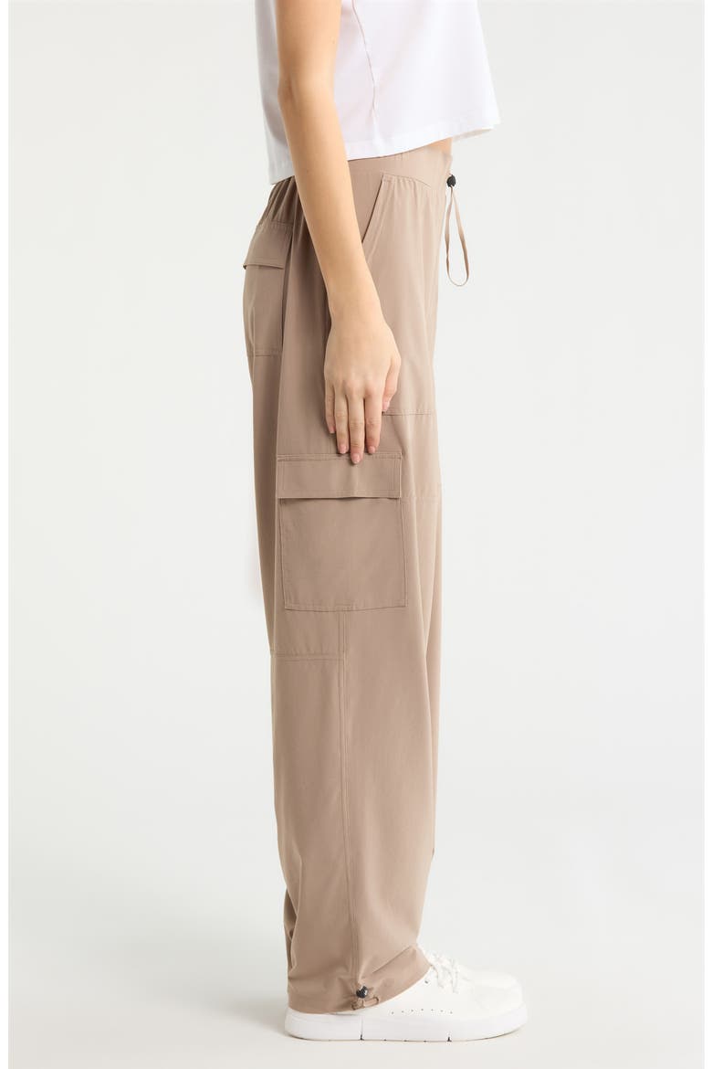 Ashe Drawcord Cargo Pants, Alternate, color, CLAY