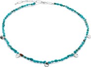Monica Vinader Rio Turquoise Beaded Necklace