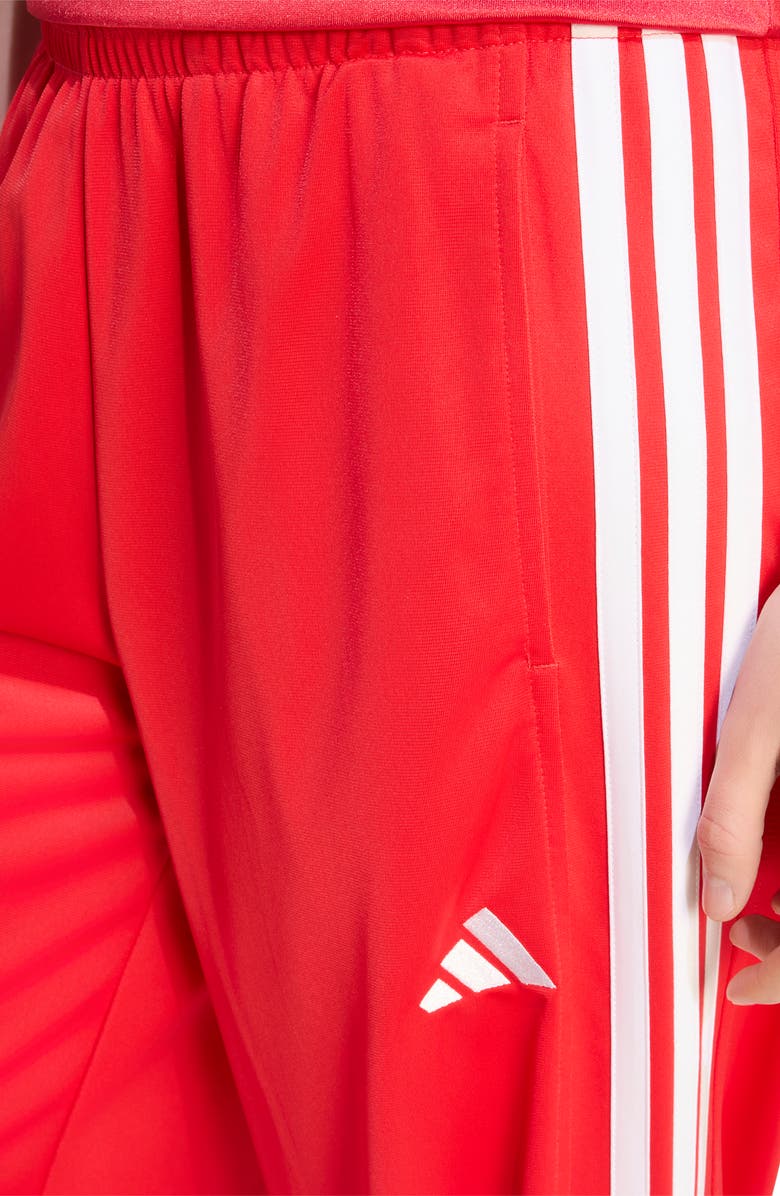 adidas Performance Wide Leg Track Pants, Alternate, color, Pure Ruby