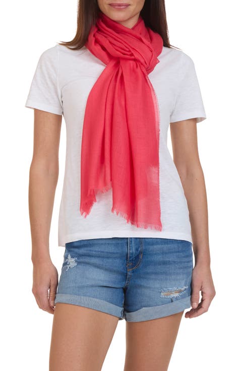 Solid Fringe Scarf